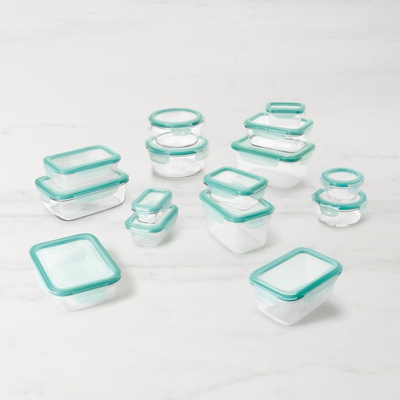 OXO Good Grips 30-Piece Smart Seal Glass & Plastic Set - NIB